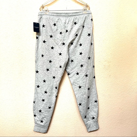 Lucky Brand Grey Star Print Jogger Sweatpants NWT B8/12 - Picture 4 of 10